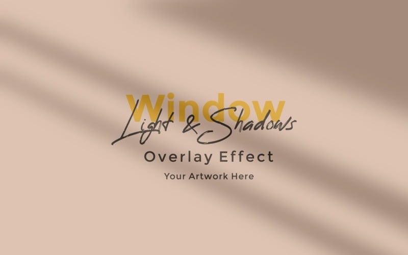 Window Sunlight Shadow Overlay Effect Mockup 450 Product Mockup