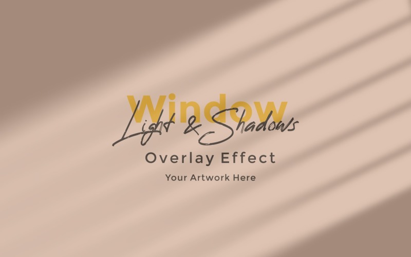Window Sunlight Shadow Overlay Effect Mockup 480 Product Mockup