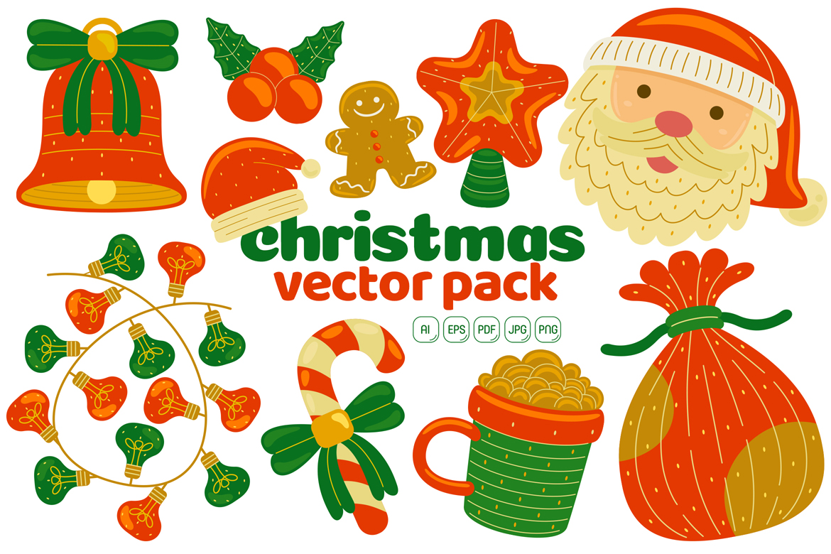 Template #320345 Christmas Illustration Webdesign Template - Logo template Preview