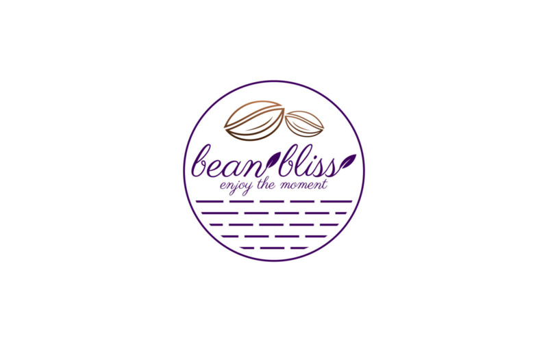 Bean Bliss Line Art Logo Style Logo Template