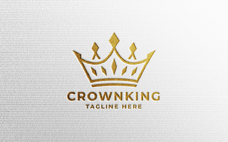 Crown King Logo Pro Template Logo Template