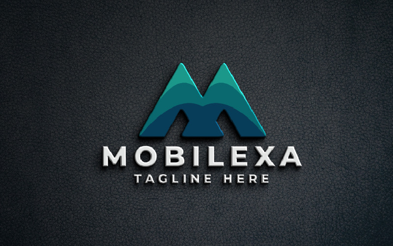 Mobilexa Letter M Logo Pro Template Logo Template
