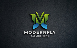 Modern Butterfly Logo Pro Template