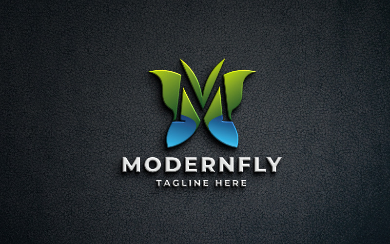 Modern Butterfly Logo Pro Template Logo Template