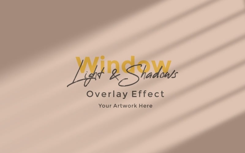 Window Sunlight Shadow Overlay Effect Mockup 480 Product Mockup