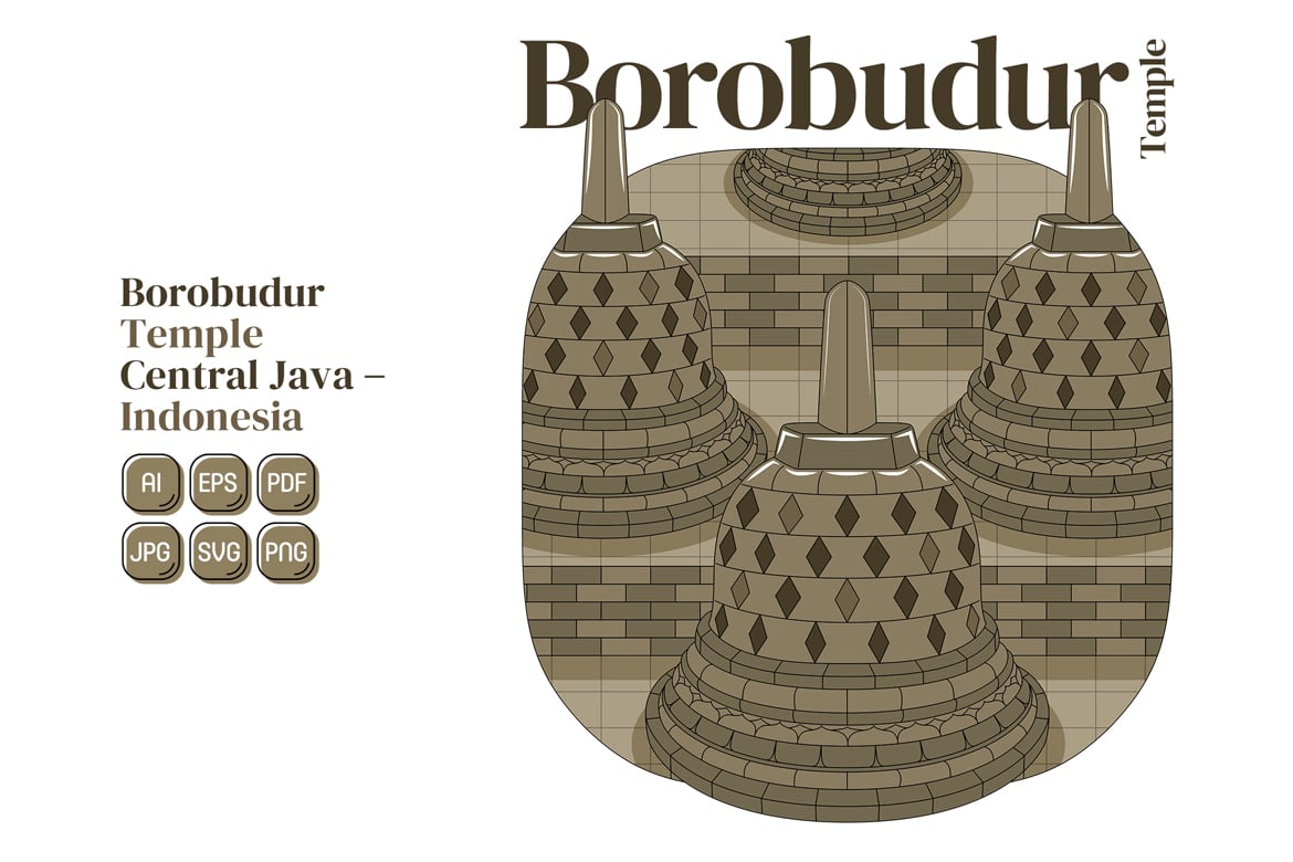 Template #320595 Architecture Borobudur Webdesign Template - Logo template Preview