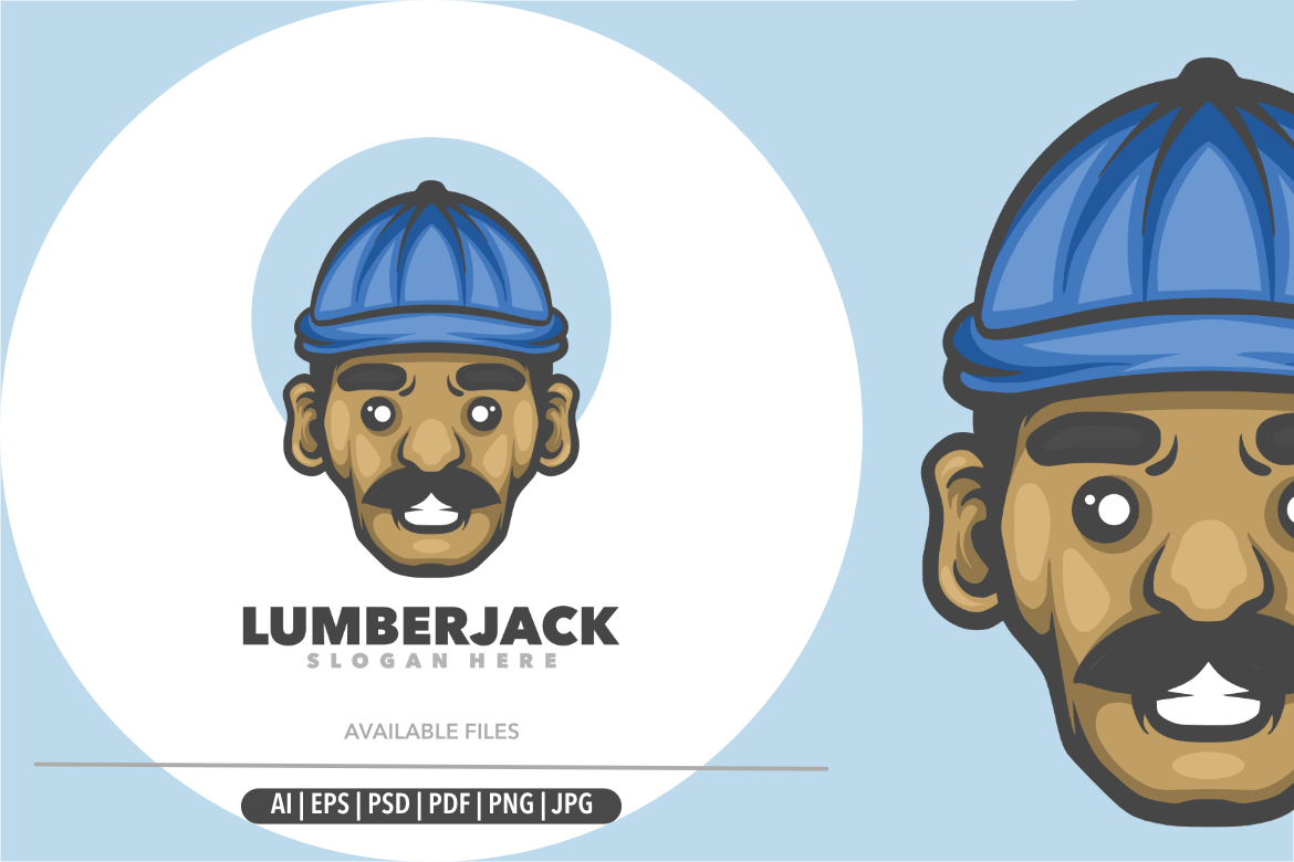 Template #320652 Lumber Beard Webdesign Template - Logo template Preview