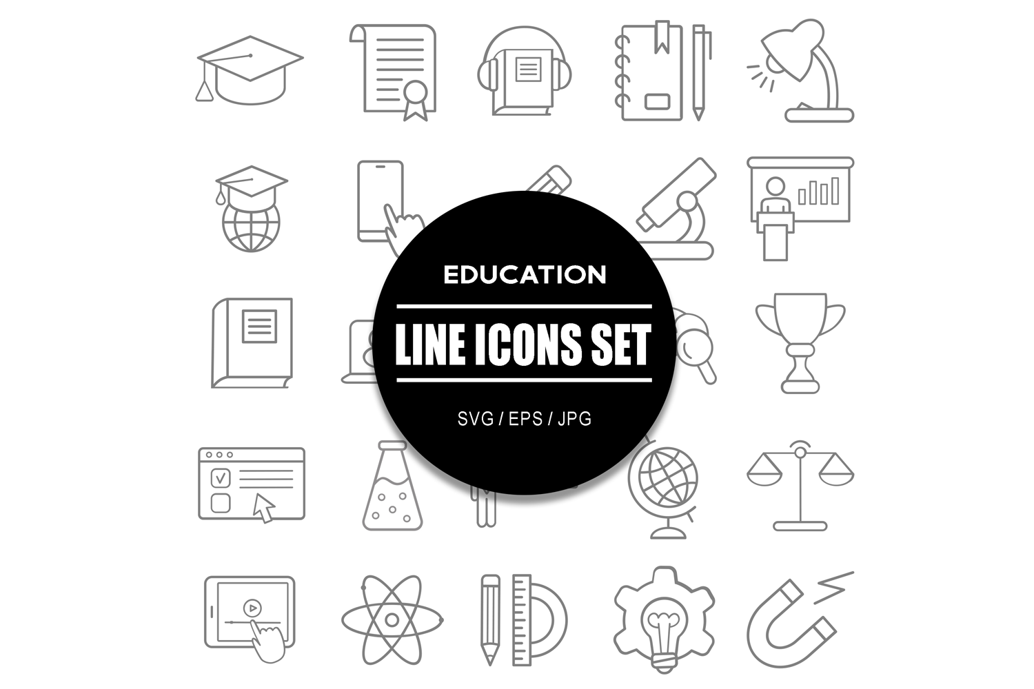 Kit Graphique #320678 Icon Line Divers Modles Web - Logo template Preview