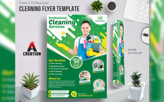 Cleaning & Disinfection Services Flyer Templates