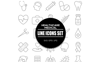 Healthcare and Medical Icon Set