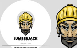Lumberjack Man Mascot Cartoon