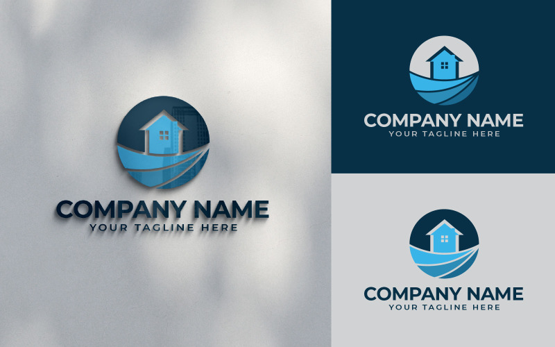 Mortgage House Logo Design Logo Template