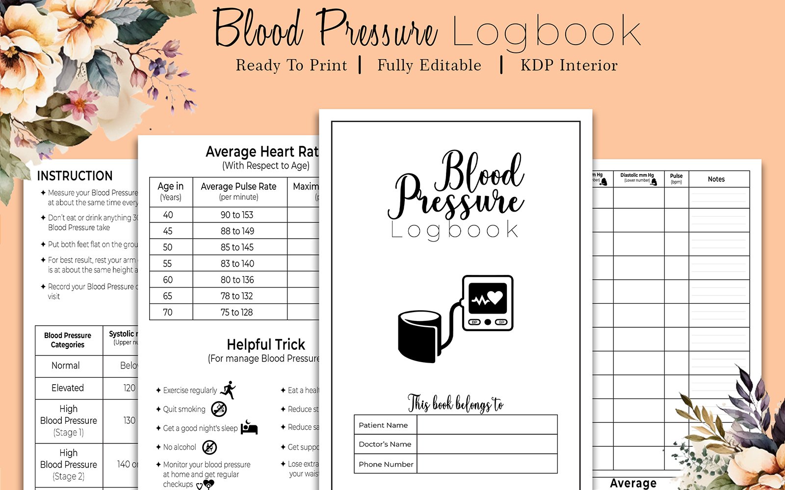 Template #320705 Pressure Logbook Webdesign Template - Logo template Preview