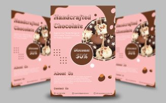 Chocolate Shop Flyer Template