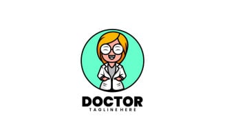 Doctor Mascot Cartoon Logo