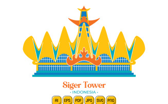 Siger Tower (Indonesia Travel Destination)