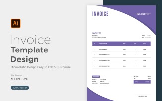 Corporate Invoice Design Template Bill form Business Payments Details Design Template 34