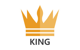 Crown King And Princes Logo Template vector V13