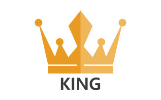 Crown King And Princes Logo Template vector V14