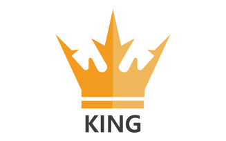 Crown King And Princes Logo Template vector V15