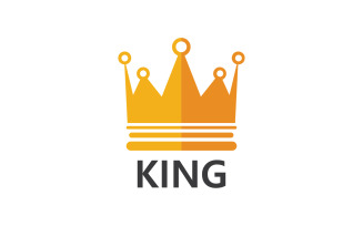 Crown King And Princes Logo Template vector V2