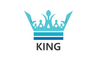 Crown King And Princes Logo Template vector V5