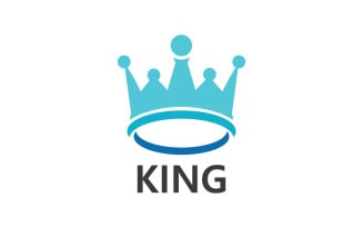 Crown King And Princes Logo Template vector V6