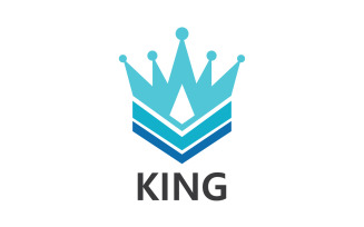 Crown King And Princes Logo Template vector V7