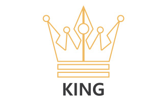 Crown King And Princes Logo Template vector V26