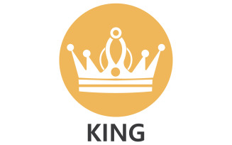 Crown King And Princes Logo Template vector V35