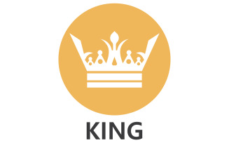 Crown King And Princes Logo Template vector V37