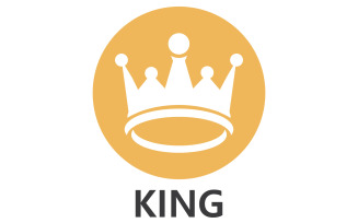 Crown King And Princes Logo Template vector V38