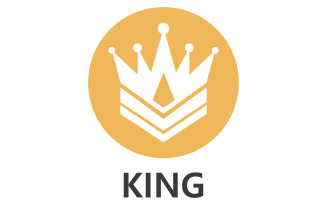 Crown King And Princes Logo Template vector V39