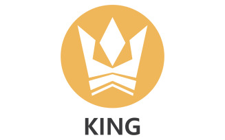 Crown King And Princes Logo Template vector V40
