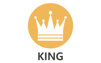 Crown King And Princes Logo Template vector V41
