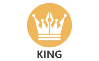 Crown King And Princes Logo Template vector V42