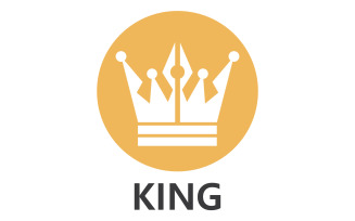 Crown King And Princes Logo Template vector V42