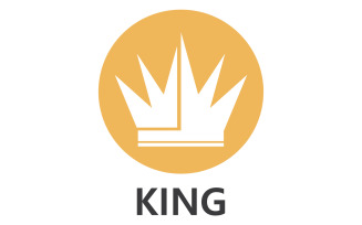 Crown King And Princes Logo Template vector V43