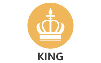 Crown King And Princes Logo Template vector V44