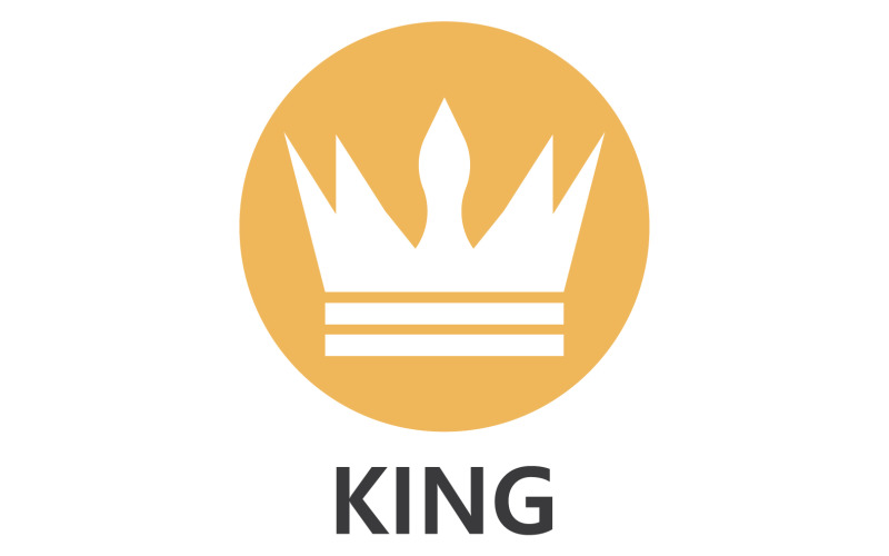 Crown King And Princes Logo Template vector V45