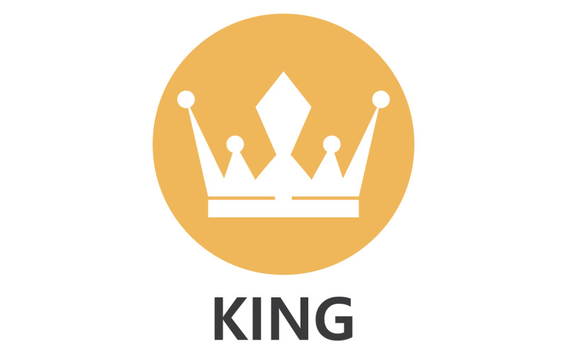 Crown King And Princes Logo Template vector V46