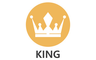Crown King And Princes Logo Template vector V46