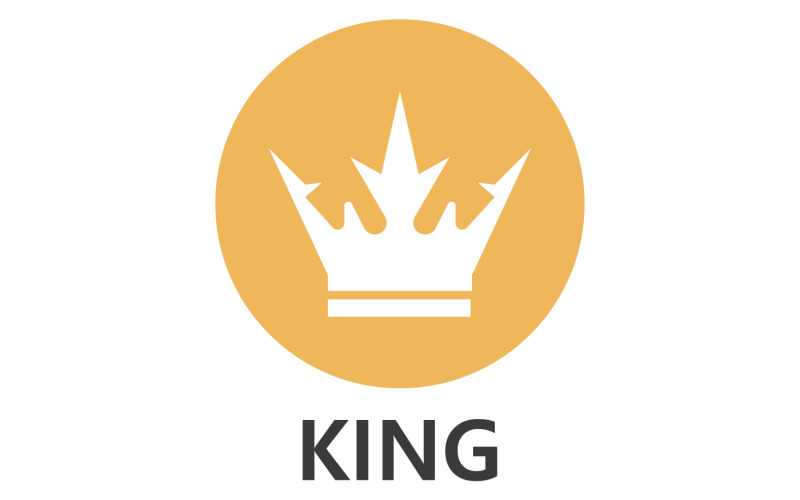 Crown King And Princes Logo Template vector V47