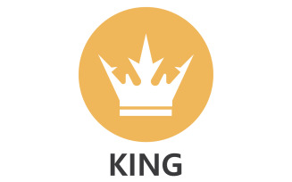 Crown King And Princes Logo Template vector V47