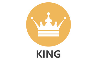 Crown King And Princes Logo Template vector V48