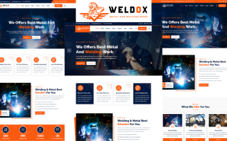 Weldox - Welding And Metal Works HTML5 Template