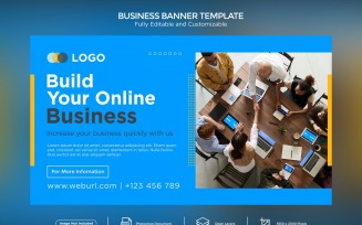 Build your online Business Banner Design Template