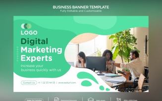 Digital Marketing Experts Business Banner Design Template