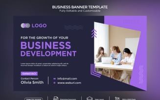For the Growth of your Business Development Banner Design Template