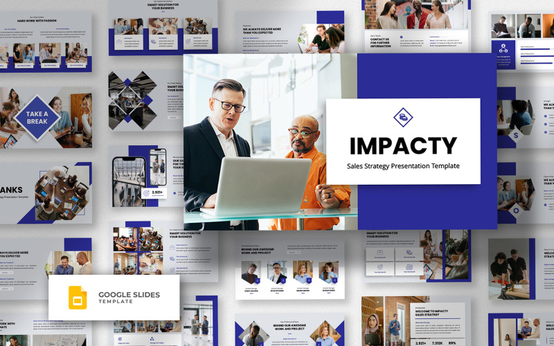 Impacty - Sales Marketing Google Slides Template